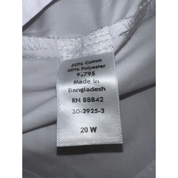 Roaman's White Button-Up Shirt - Picture 8 of 9